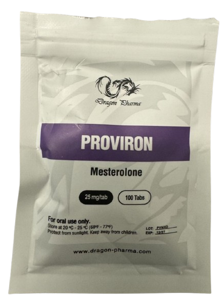 Proviron 25 mg mesterolone anabolic tablets
